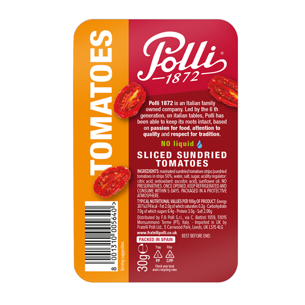 Mono – Sliced Sundried Tomatoes