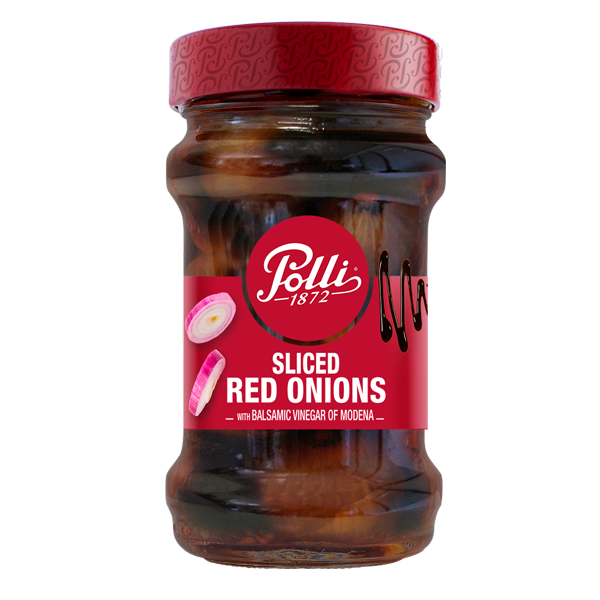 Sliced Red Onions with Balsamic Vinegar of Modena